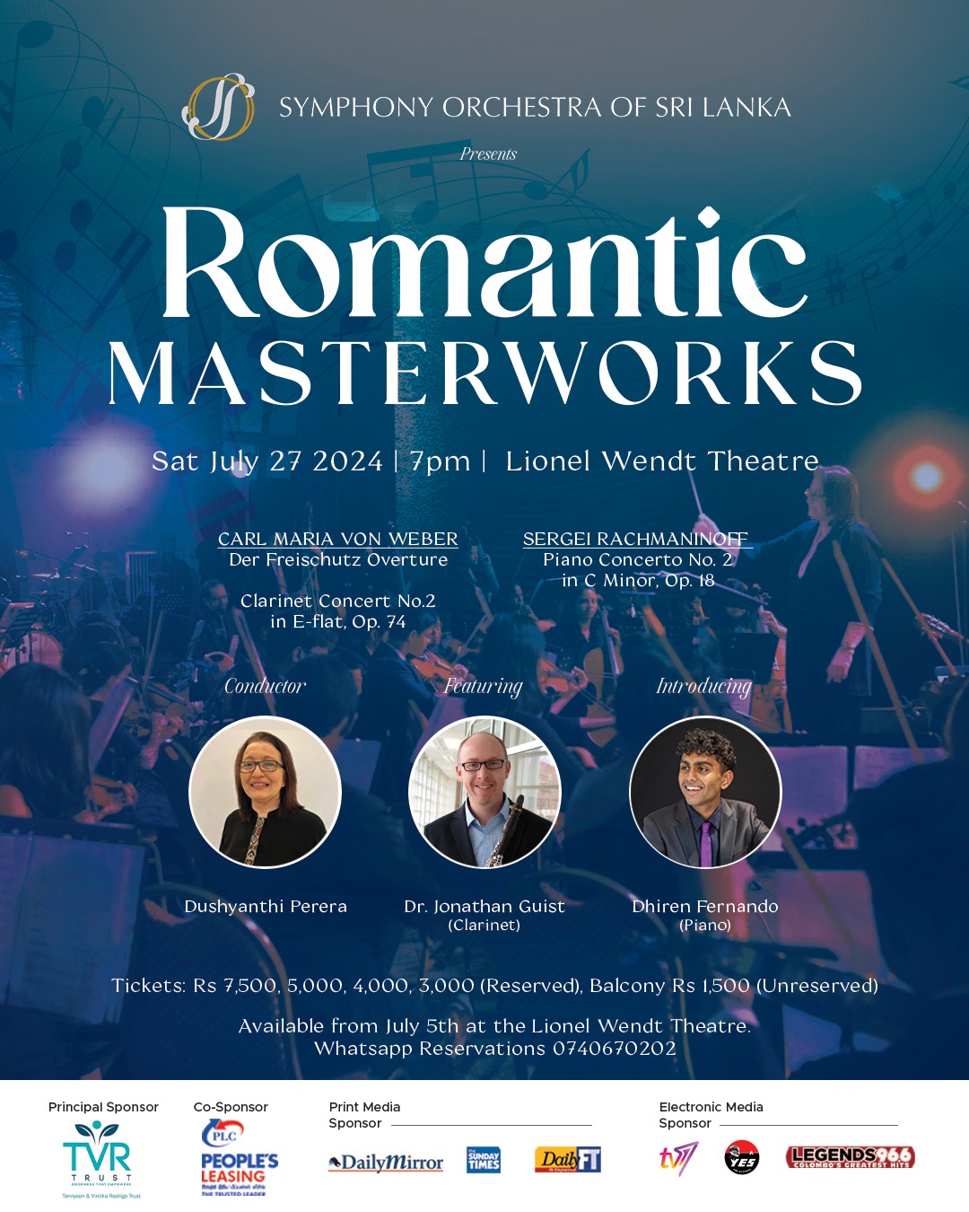 Romantic Masterworks July 2024